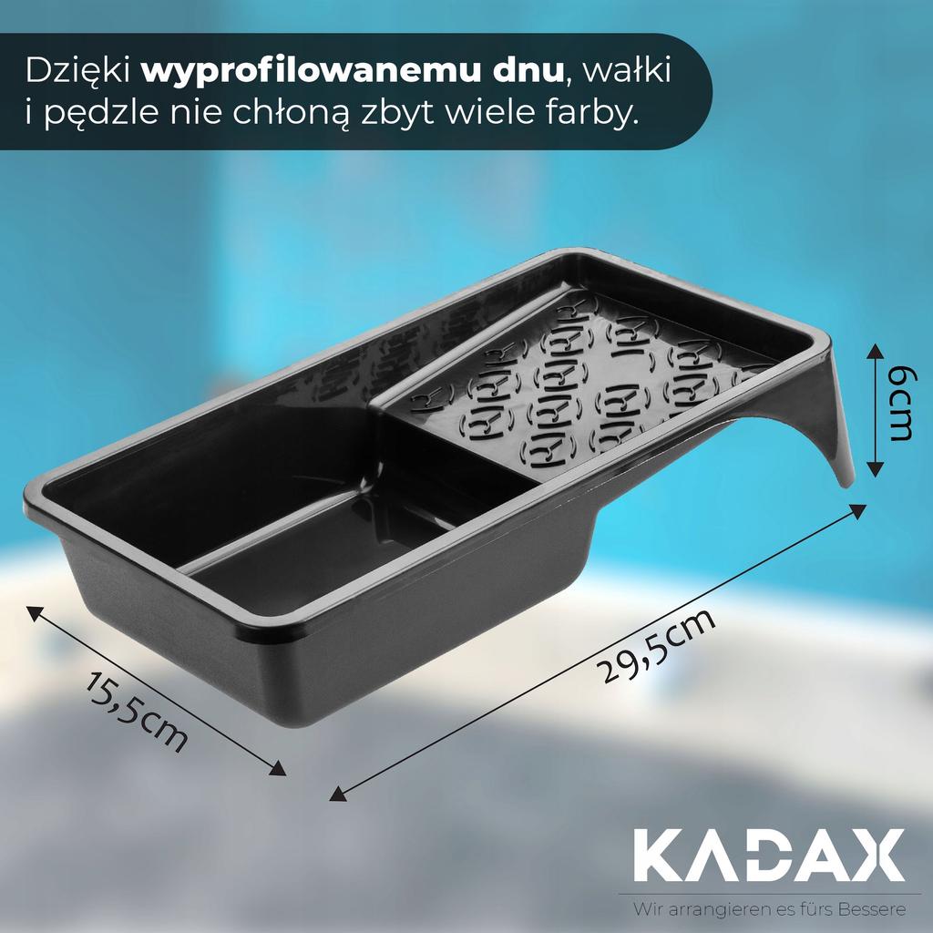 KADAX Paint Tray for Paint Roller 160mm 1 Pc.