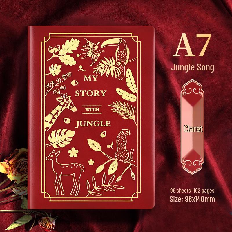 A7 Portable Mini Notebook - Thickened, Exquisite, Minimalist Pocket-Sized Handy Book for College Students