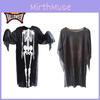 Halloween Skeleton Ghost Fancy Dress Cosplay Costume For Adults And Kids