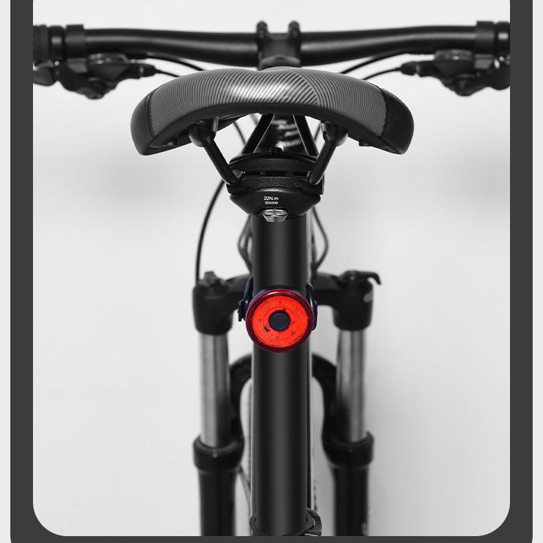 Wasserdichte Hochleistungs-Fahrradrückleuchte mit langer Akkulaufzeit für Straßen- und Mountainbikes