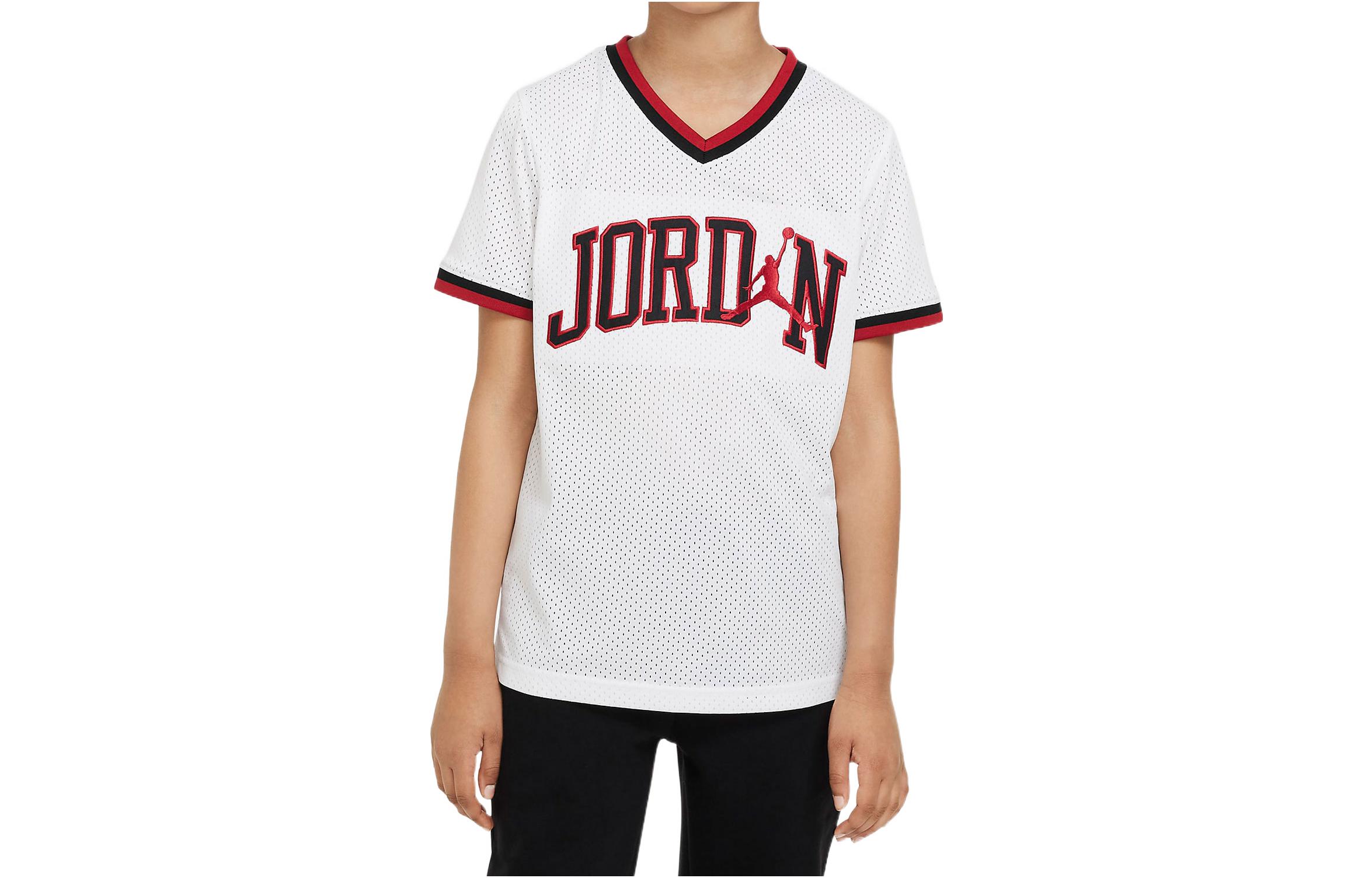 Jordan Kids T Shirts V Neck Moderate CV5923-100 L