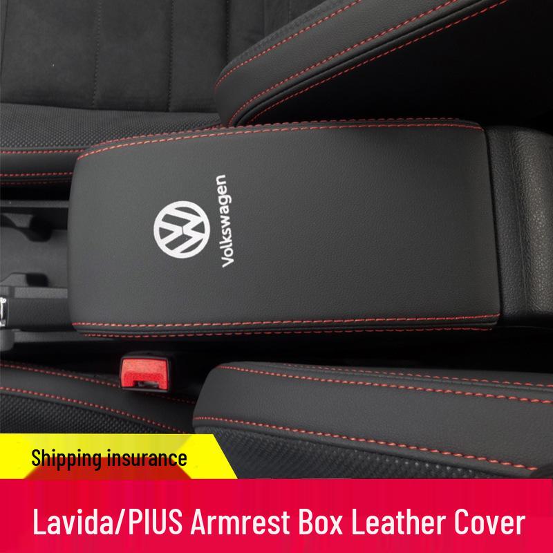 Passar 08-22 Lavida, Lavida PLUS och Classic Lavida Qihang Läderskydd för armstödsbox.