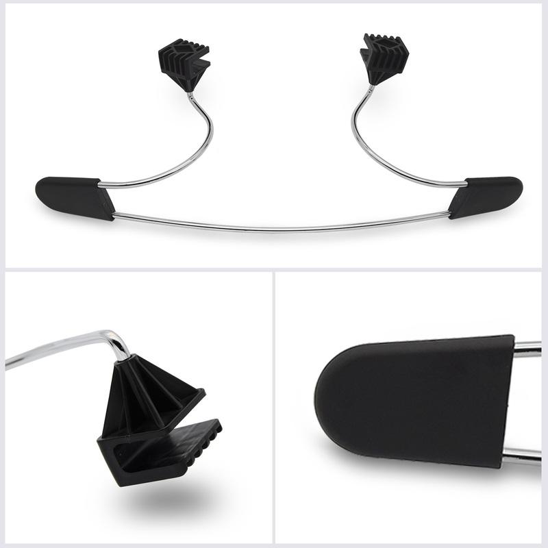 OEMASSIVE Universeller Auto-Kleiderbügel Jacke Kleidung Rücksitz Kopfstütze Kleiderbügel Stoff Jacke Anzug Hose Handyhalter Halter Haken