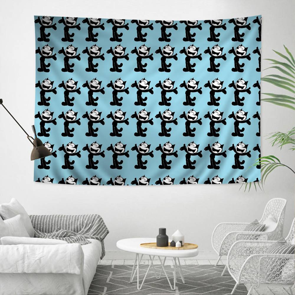 

FFelix TThe CCat Cartoon Tapestry Art Science Fiction Room Home Decor Wall Hanging Sheets 74x94cm(29x37in)