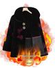 Velvet Grandma-Style Winter Coat for Women, Extra Warm & Thick, Ages 40-60