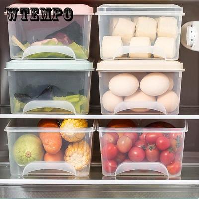 Thickened Refrigerator Storage Box Drawer Type Food Sealed Fresh-keeping Box Anti-flavor Fruit and Vegetable Storage Freezer Box