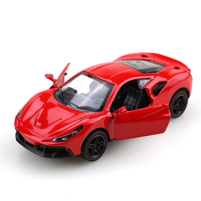 Norson 1:43 Alloy Metal Pull-Back Sports Car Model Toy for Boys