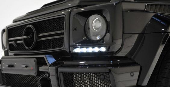 

Headlight covers with LED (6 diodes, set) for Mercedes G class W463 1990-2018