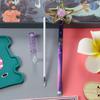1 Piece Cute Cartoon Crystal Gel Ink Pens Kawaii Stationery Material Office School Supplies Gifts Gel Pen
