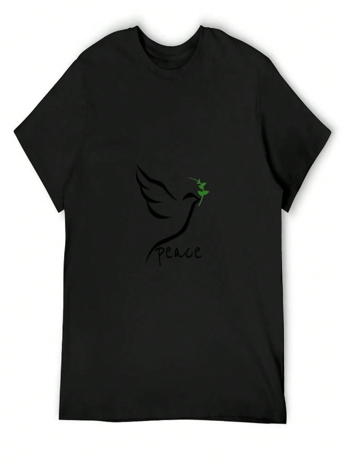 Dove Of Peace T-Shirt Shirts Graphic Tee Funny Shirt Cotton Quick Drying Short Sleeve Tee unisex S