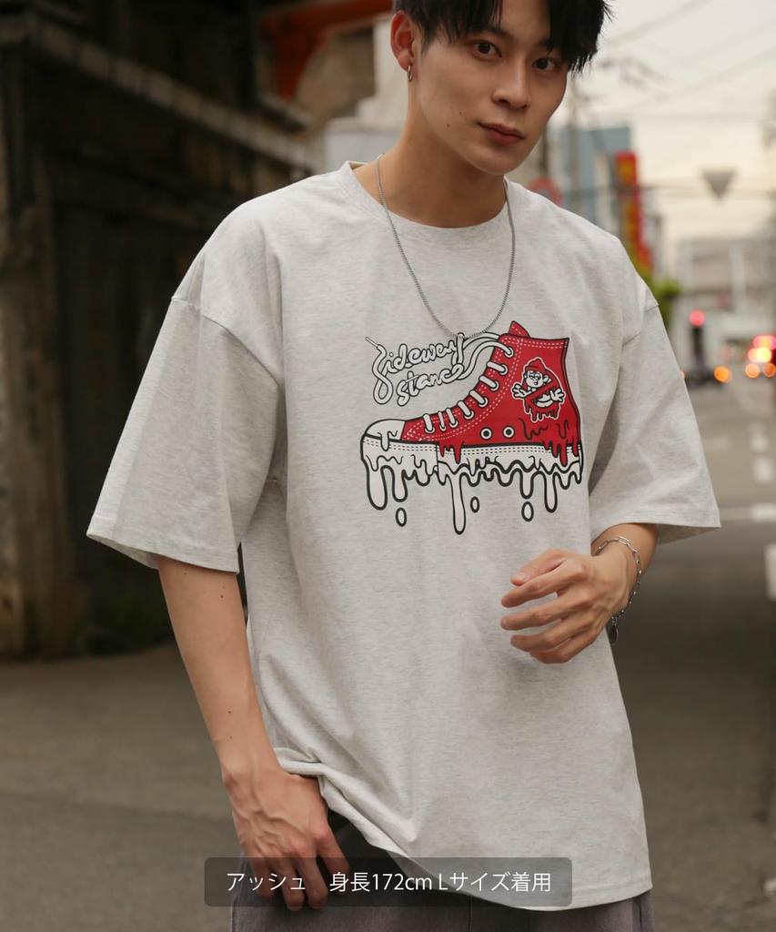 Casual Sneaker Short Sleeve White [IMPROVES] [SIDEWAYSTANCE] T-Shirt, Men's,