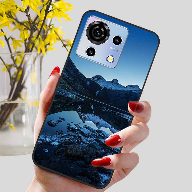 For ZTE Blade V50 Vita Case Protect TPU Silicon Beautiful Phone Cases for Blade V 50 Vita Shockproof Bumper Soft Cover V50Vita