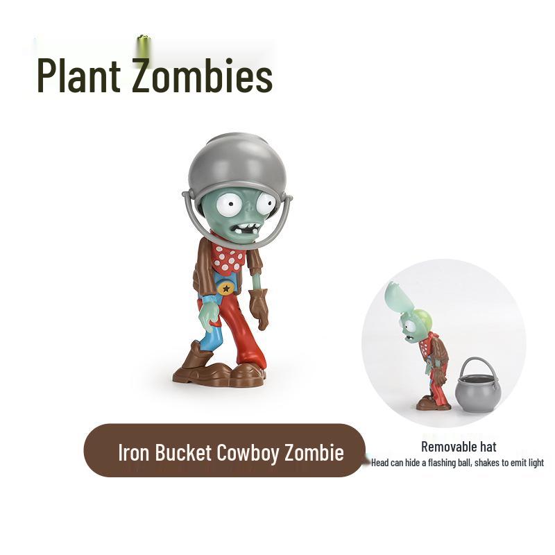 Plants Vs. Zombies Toy Set: Bewitching Mushroom, Fish Hook, Grassland Mine, Flaming Tree, Poison Pea