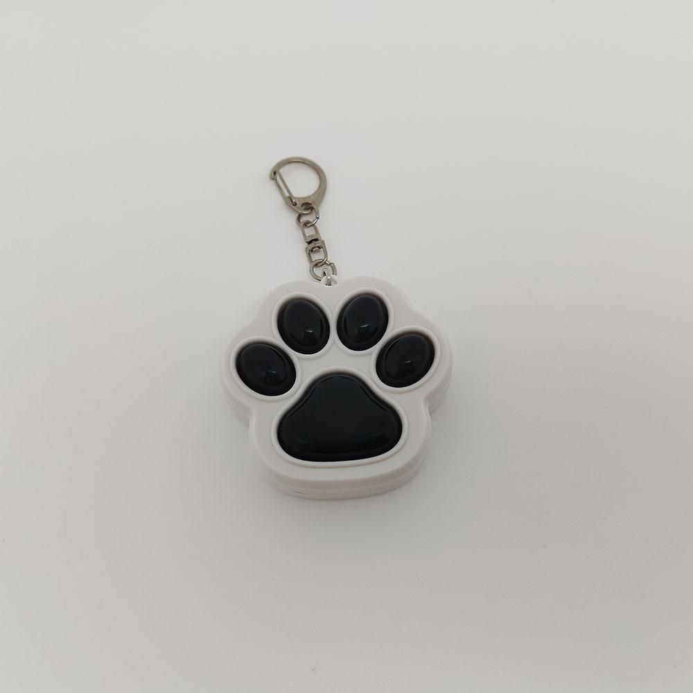 Cartoon Kawaii Cat Claw Button Decompression Toy Key Ring Pendant Cute Couple Car Bag Pendant Creative Keychain