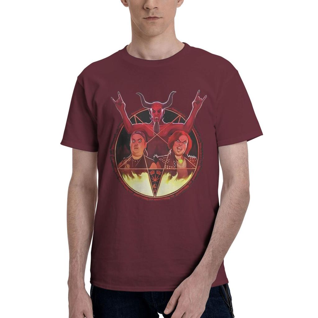 Tenacious D Inspired Heavy Metal Band 100 Cotton Casual Breathable Confortable T Shirt Designer Clothes Men Men TShirt