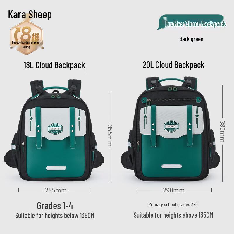 KALA·Y Cloud Anti-Sagging Student Backpack