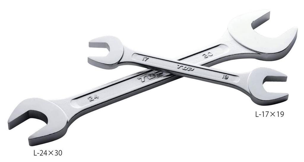 TOP Industrial Liner Wrench with Tool Set Made In Japan Set, Spear-Shaped, 6mm-24mm, 6-Piece Set, Lightweight, Slim, Holder, SS-6000B, Tsubame-Sanjo,