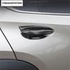 ABS Chrome / Carbon Fiber Door Handle Bowl Frame Decoration Cover Trim For Lexus UX 200 250H  - Car Accessories Exterior