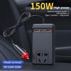 Universal 150W Car Inverter Dc 12V/24V To 110V/220V Auto Power Converter Adapter Usb Type C Chargers Car Inverter For Iphone