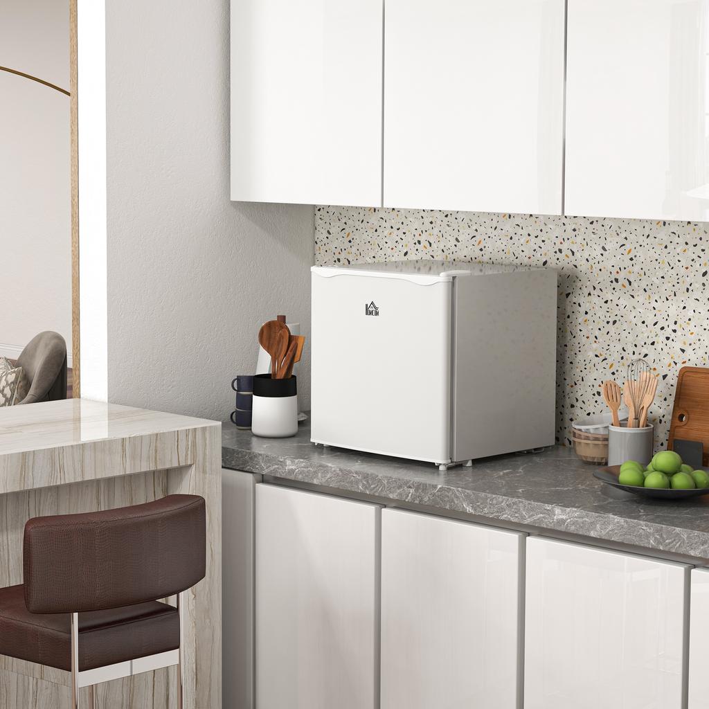 Mini Congelatore, Scatola Congelatore da 35 L, Controllo della Temperatura a 5 Livelli, Bianco
