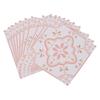 Pink Pattern Stickers Waterproof Tile Stickers DIY Decoration