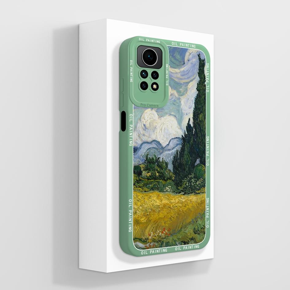 

Чохол для Xiaomi Redmi Note 12 Pro 12 Turbo Poco F5 Pro 13C 12C 10C Задня кришка Розкішна модна захисна матова м’яка рідка силіконова сумка для телефону Бампер Redmi Note 12 Pro 4G