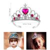 5Pcs Cute Kids Tiara Crown Set Girls Dress Up Party Headband Accessories Queen Princess Headdress Festive Children Headwear