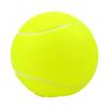 Durable 6.5cm Rubber Ball For Pets Bright Green And Orange