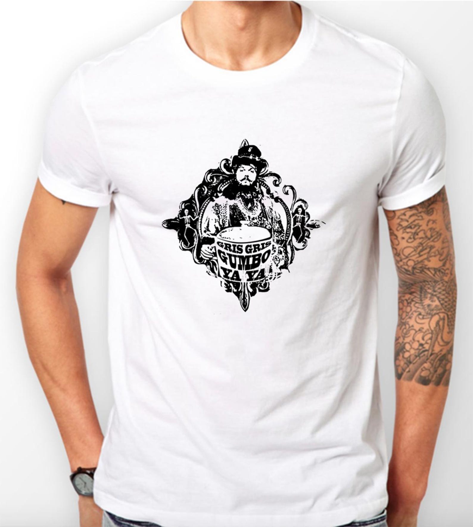 Gris-Gris Gumbo Ya Ya T shirt, Gifts for Music Lovers L