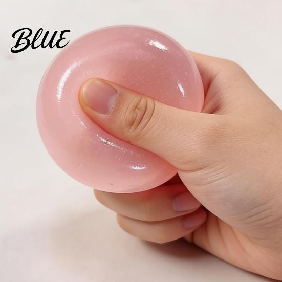 Spannungsabbau Spielzeug 1/3/4 Stück Kokosöl Stressball Langsam Aufgehend Klar Weich Rückprall Fidget Quetscher Nicht Klebrig Verbesserung der Konzentration Entspannung Dehnbar