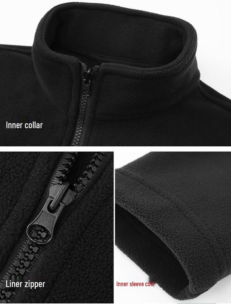 3-in-1 Abnehmbares Outdoor-Set für Paare: Reisen & Bergsteigen mit neuem Fleece-Innenfutter
