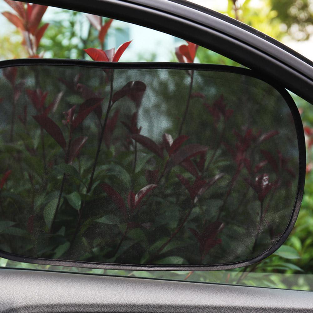 2pcs Car Window Sunshade Cover Block For Kids Car Side Window Shade Cling Sunshades Electrostatic Film Screen Shade