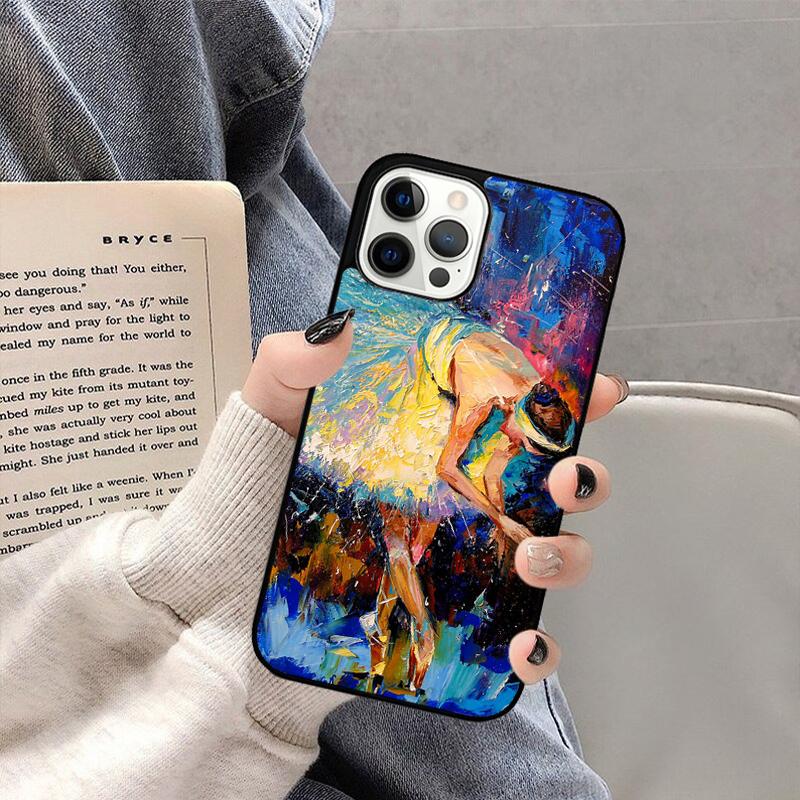 Ballet Ballerina Dancer Phone Case For iPhone 17 Air 16 15 14 plus 11 12 13 Pro  Max coque Cover Shell