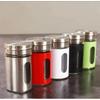 Stainless Steel Seasoning Bottle Peppercorn Seasoning Bottle Outdoor Barbecue Tools Porous Rotating Lid Seasoning Bottle