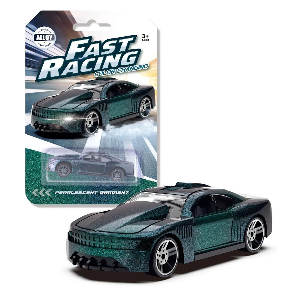 1:64 Color Change Alloy Car Toys for Kids Temperature Sensing Inertial Pull Back Mini Racing Cars Model for Boys Children Gifts