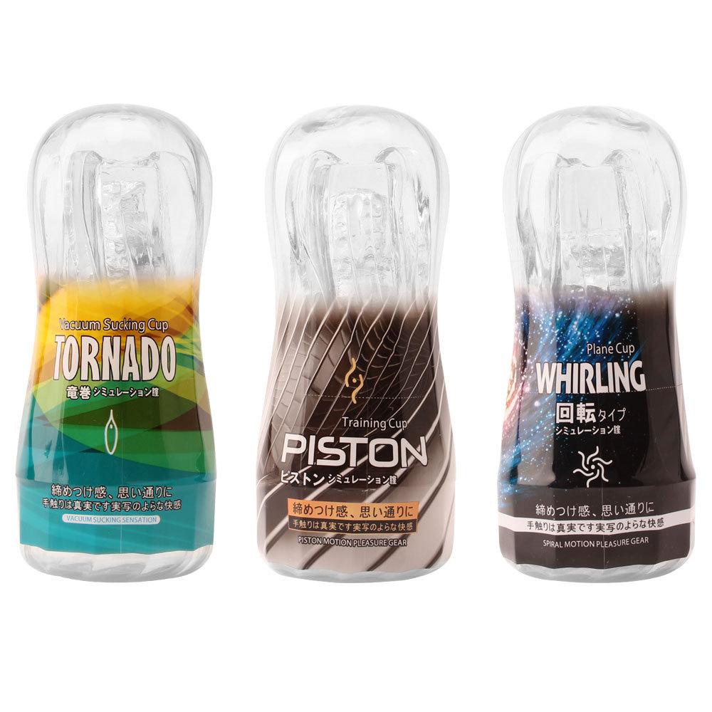 Transparent Airplane Cup Masturbator Soft Jelly Cup Glans Sucking Clip Male Penis Exerciser