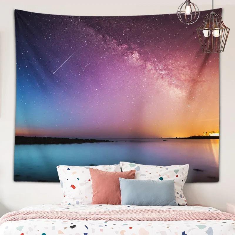 Dreamy Starry Sky Wall Decoration Tapestry Home Living Room Tapestry