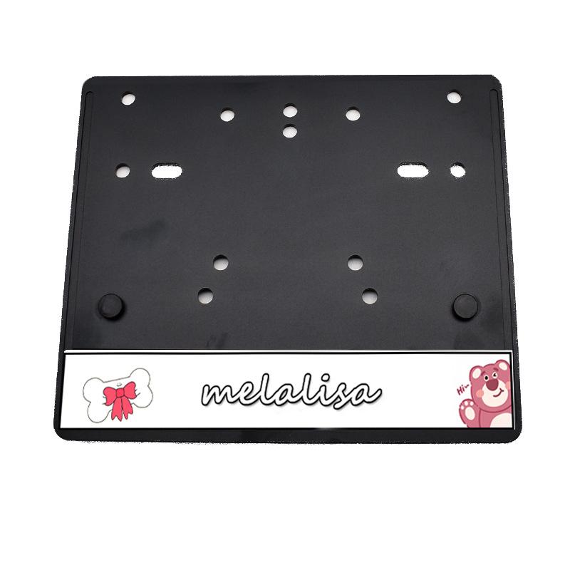 Southern Mona Lisa License Plate Holder - Melalisa150 Aluminum Alloy Frame