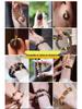 Nha Trang Agarwood Bracelet: Natural White Qi/Purple Qi/Phu Son Red, Jade-Like Sinking Water, Single Circle