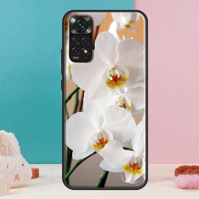 Orchid Flowers Colorful Case For Xiaomi Redmi Note 13 12 Pro 14 11 9 10 9S 10S 11S 12S Redmi 14C 13C 10C 12C Cover
