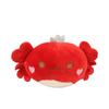 Adorable Cross-border Cartoon Crab Plush Keychain And Bag Charm For Kids 13cm