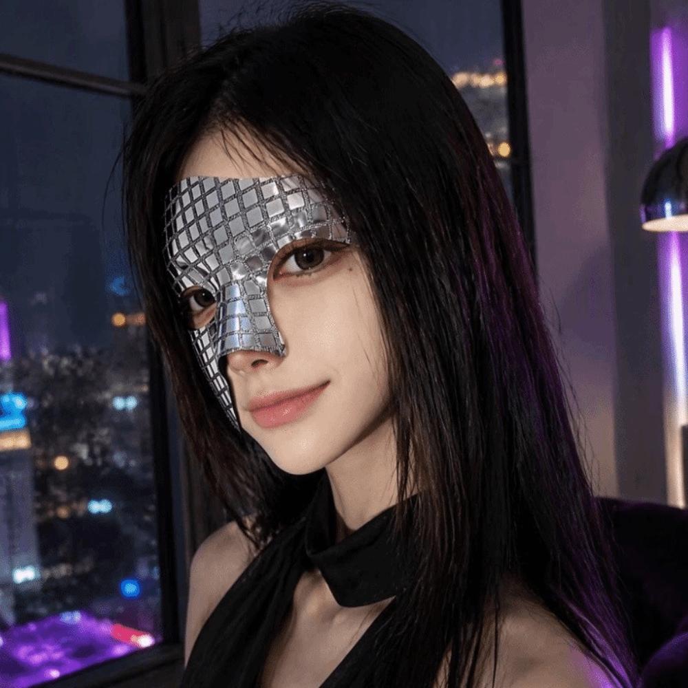Steampunk Style Masquerade Mask Mirror Surface Costume Mask Dj Stage Performance