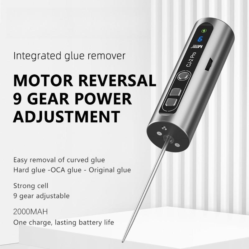 CJ-2 Pro 9 Gear Portable Rod Cell Phone LCD Touch Screen OCA Glue Removing Tool Adjustable Electric Glue Remover
