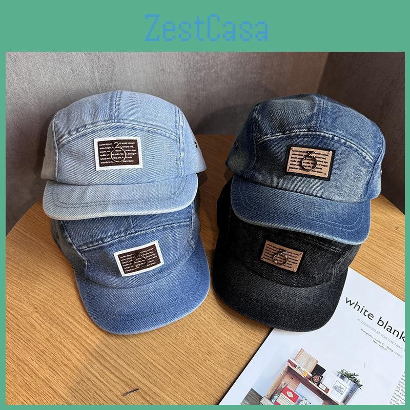 Patch Letter Trendy Cotton Baseball Hat With Breathable Design For Wear Casual