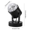 Water Ripple Desk Lamp RGB Projection Atmosphere Lamp Adjustable Dimmable Wall Spotlight for Bar Atmosphere Decoration