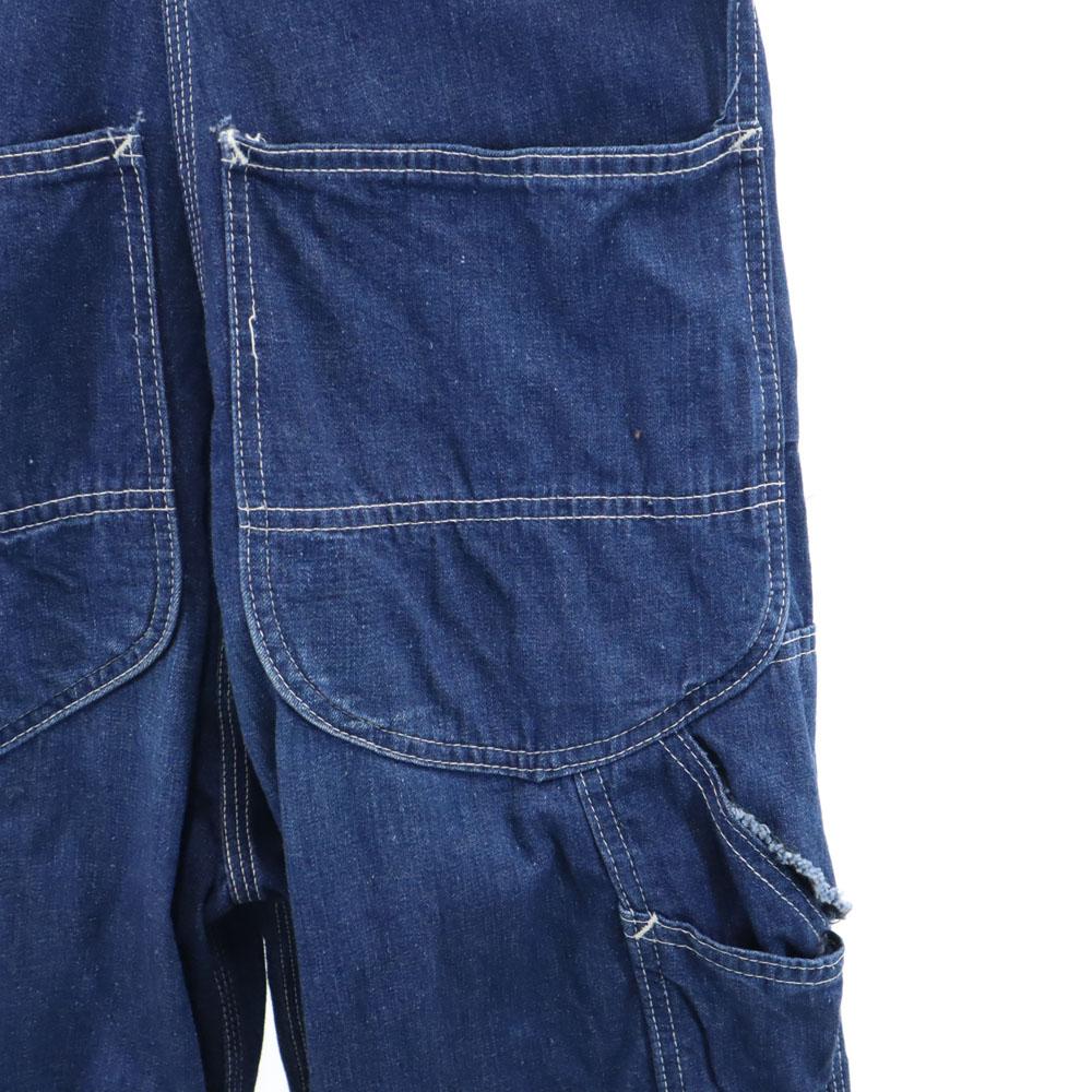 Lee 80s Made in USA Vintage denim Overall Button fly Men's Used