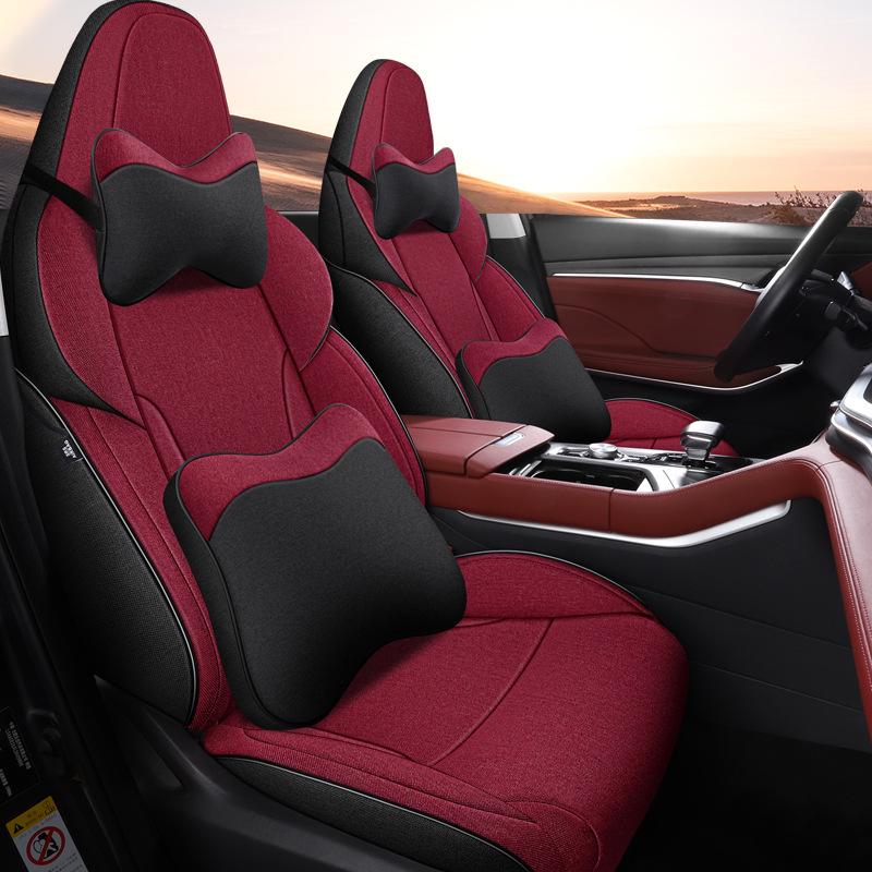 Changan CS75PLUS Universal All-Season Linen Seat Cover Cushion