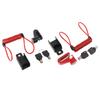 Disc Brake Wheel Lock Set Aluminum Alloy Anti Theft Security Wheel Disc Brake Lock for M365 Pro Elec