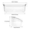 Pack of 2 Easy Installation Refrigerator Bin Replacements Quick Setup Solution Fridge Organizer Suitable for Home Use