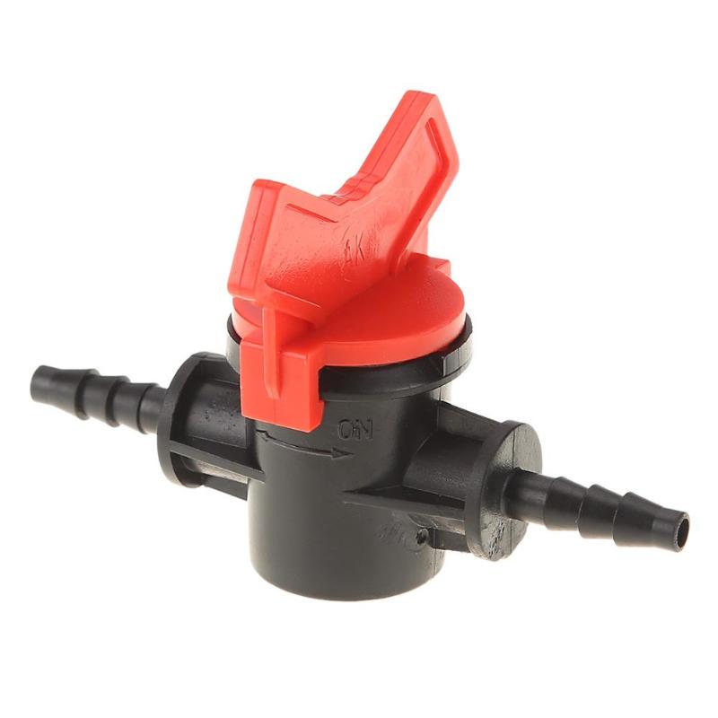 2pcs/set 4/7mm Coupling Pipe Irrigation Water Hose Switch Valve
